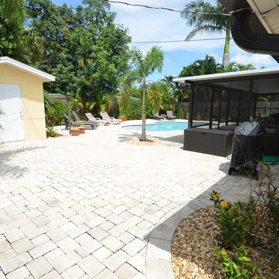 Palm Breeze Pool Area | CSE Properties, Naples, FL